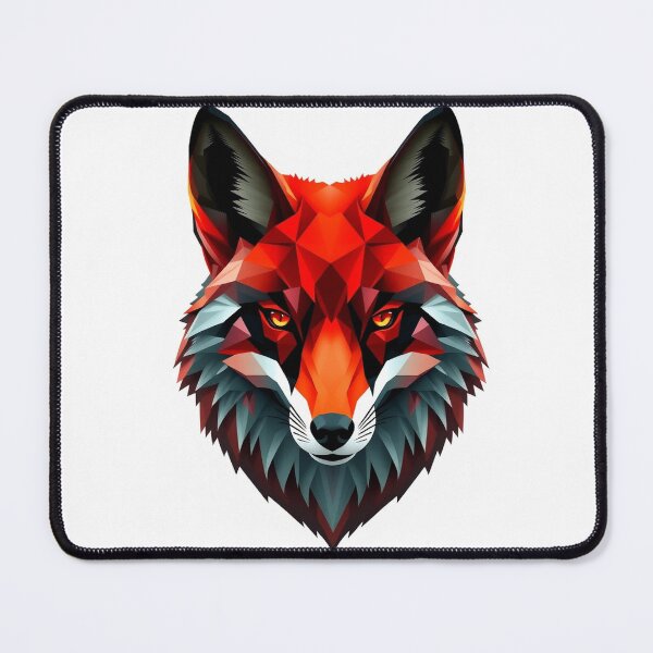Item preview, Fox Geometric Low Poly - Modern Graphic Art T-Shir designed and sold by QuirkThreadsCo.