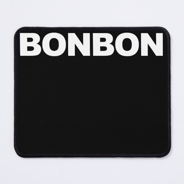 Item preview, BONBON — White Minimal Bold Type Statement designed and sold by WORDPAUSE.