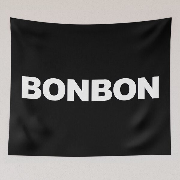 Item preview, BONBON — White Minimal Bold Type Statement designed and sold by WORDPAUSE.