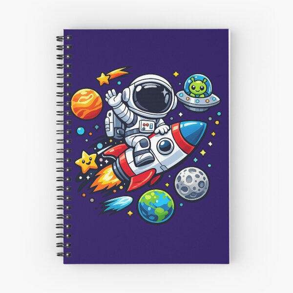 Item preview, Rocket Rider Astronaut Minimal Space Logo designed and sold by BROHLine Studio.