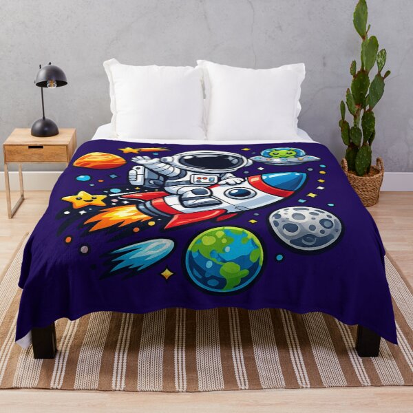 Item preview, Rocket Rider Astronaut Minimal Space Logo designed and sold by BROHLine Studio.