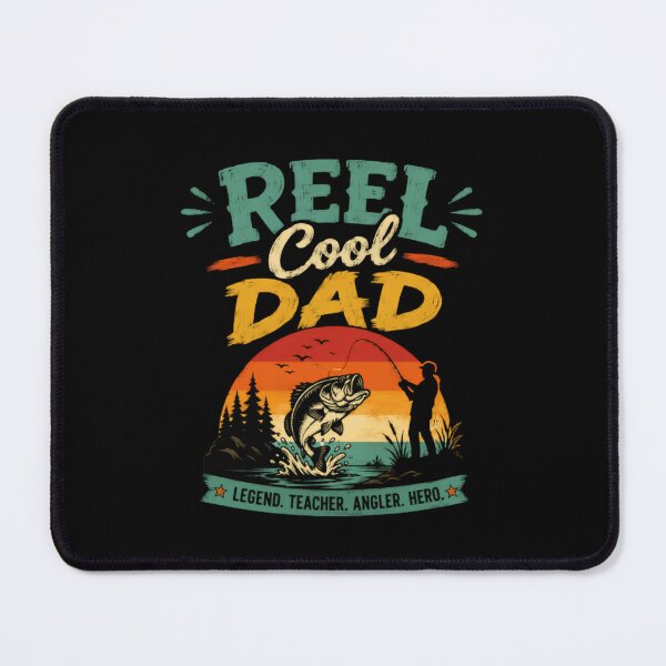 Item preview, Reel Cool Dad Legend Teacher Angler Hero Fishing Father designed and sold by HumansStuck12.