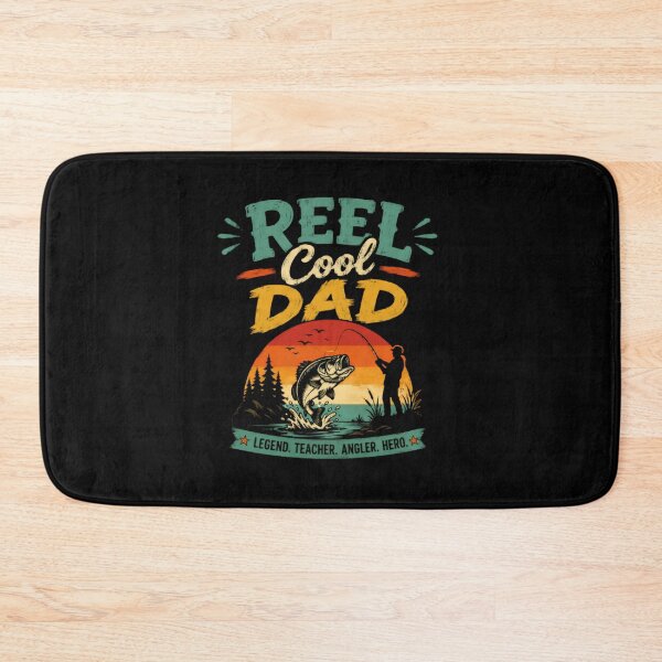 Item preview, Reel Cool Dad Legend Teacher Angler Hero Fishing Father designed and sold by HumansStuck12.
