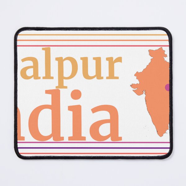 Item preview, Jabalpur India City Marked On Country Map designed and sold by TheIconSmith.