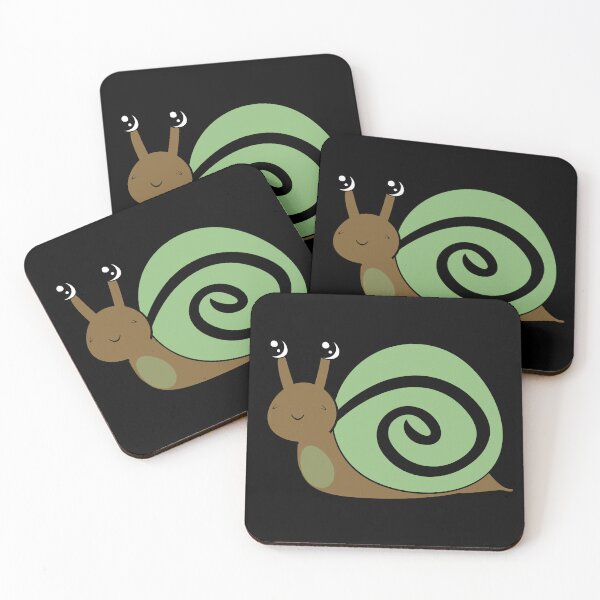 Item preview, Green and brown Snail  designed and sold by Day10Machine.