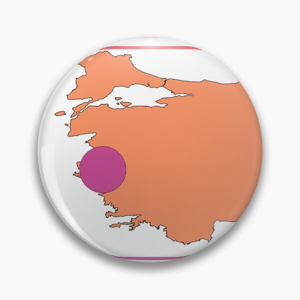 Item preview, Izmir Turkey City Marked On Country Map designed and sold by TheIconSmith.