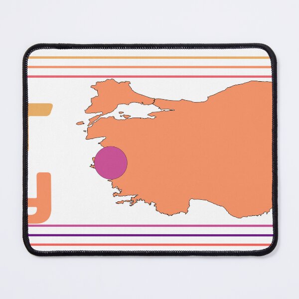 Item preview, Izmir Turkey City Marked On Country Map designed and sold by TheIconSmith.