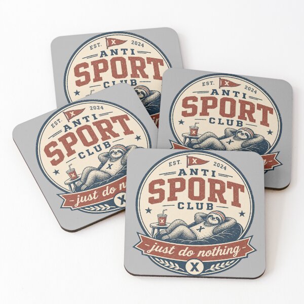 Item preview, anti sports club - just do nothing designed and sold by LgndryPhoenix.