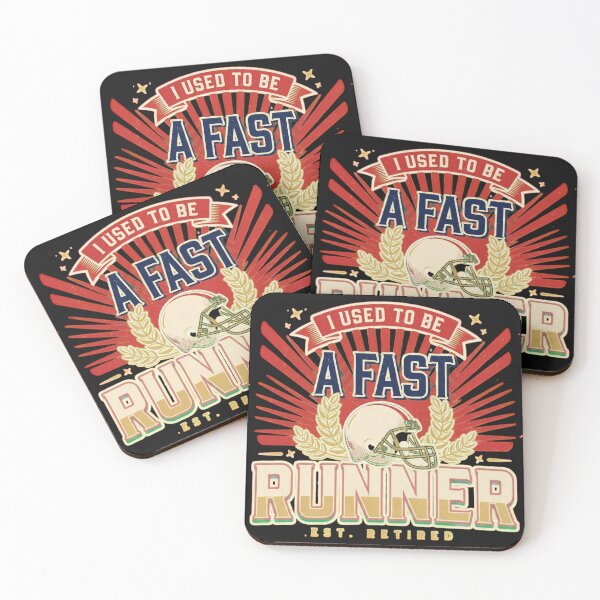 Item preview, I Used To Be A Fast Runner - Funny Retro Vintage Sports designed and sold by zuczekgti.