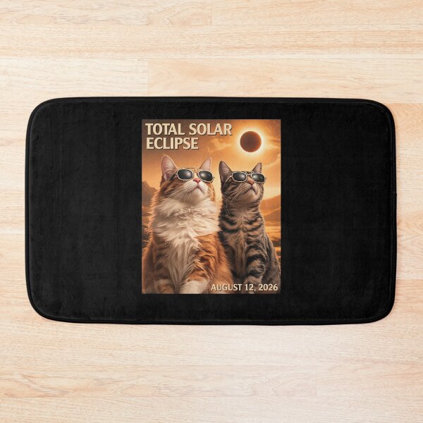 Item preview, Cat Total Solar Eclipse August 2026 Astronomy  designed and sold by suhairee-studio.