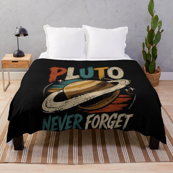 Item preview, Pluto Never Forget 1930 - 2006 Astronomy Space Science Lover designed and sold by HumansStuck12.