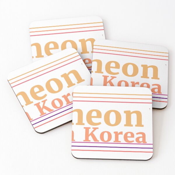 Item preview, Incheon, Corea del Sur, ciudad marcada en el mapa del país. designed and sold by TheIconSmith.