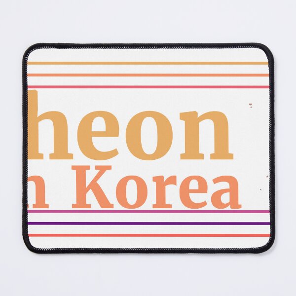 Item preview, Incheon South Korea City Marked On Country Map designed and sold by TheIconSmith.