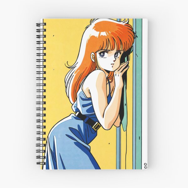 Item preview, Art - 1980s Manga Character, Retro and Melancholic Style designed and sold by AnimeShin.