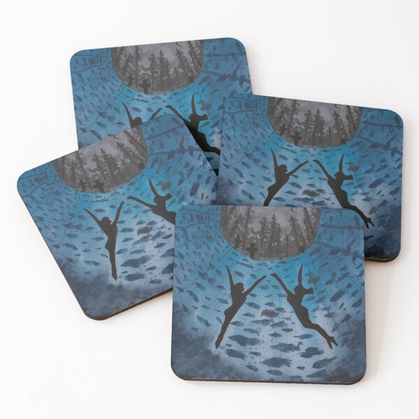 Item preview, Woman swimming towards death designed and sold by Wren Faire Press Products.