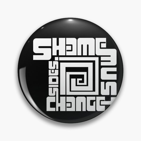 Item preview, Shame must change sides - spiral typography art designed and sold by kobyakov.