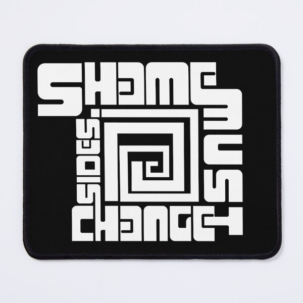 Item preview, Shame must change sides - spiral typography art designed and sold by kobyakov.
