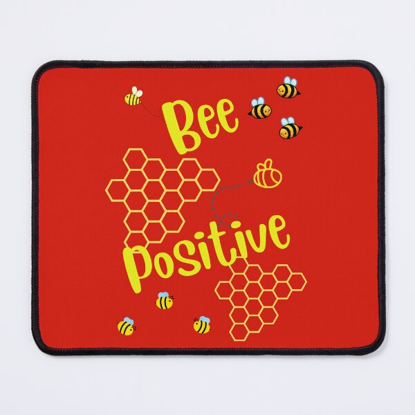 Item preview, Bee Positive Cute Bumblebee Motivational T-Shirt designed and sold by Cosmic Meme Factory.