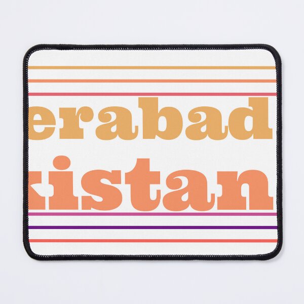 Item preview, Hyderabad Pakistan City Marked On Country Map designed and sold by TheIconSmith.