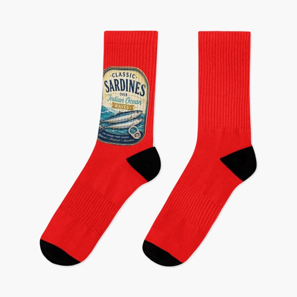 Item preview, Tropical Ocean Sardines Retro Maritime Design designed and sold by annenambiro.