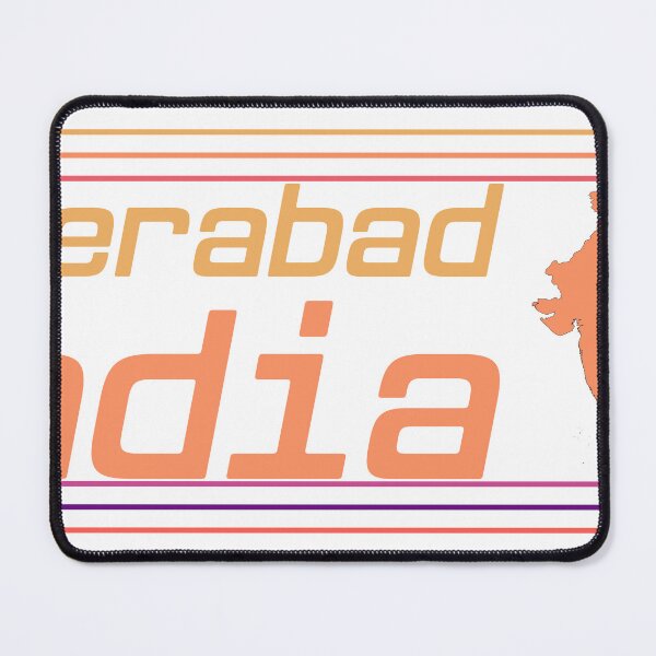 Item preview, Hyderabad India City Marked On Country Map designed and sold by TheIconSmith.
