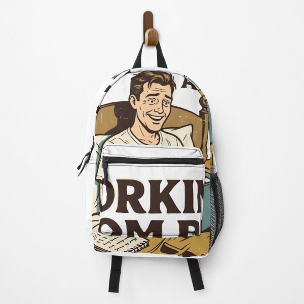 Item preview, Working From Bed Again Funny Vintage Remote Worker Design designed and sold by urbinet.