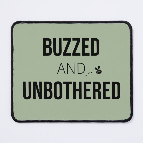 Item preview, Buzzed and Unbothered – Funny Bee Pun Gift for Beekeepers and Bee Lovers designed and sold by Hello Hobbies.