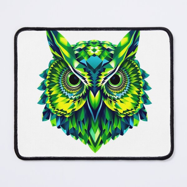 Item preview, Owl Geometric Crystal - Modern Graphic Art Hoodie designed and sold by QuirkThreadsCo.