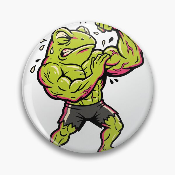 Item preview, Gym frog meme designed and sold by 2-Of-A-Kind.