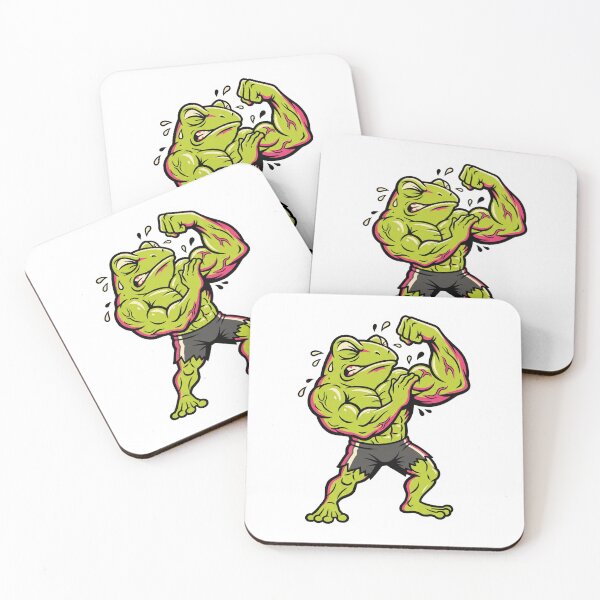 Item preview, Gym frog meme designed and sold by 2-Of-A-Kind.
