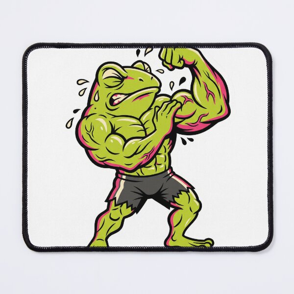 Item preview, Gym frog meme designed and sold by 2-Of-A-Kind.