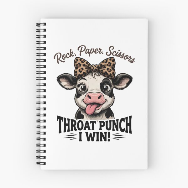 Item preview, Savage Cow Throat Punch Wins designed and sold by TshirtsOnline-.
