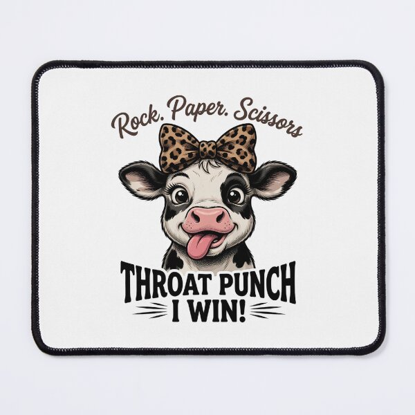 Item preview, Savage Cow Throat Punch Wins designed and sold by TshirtsOnline-.