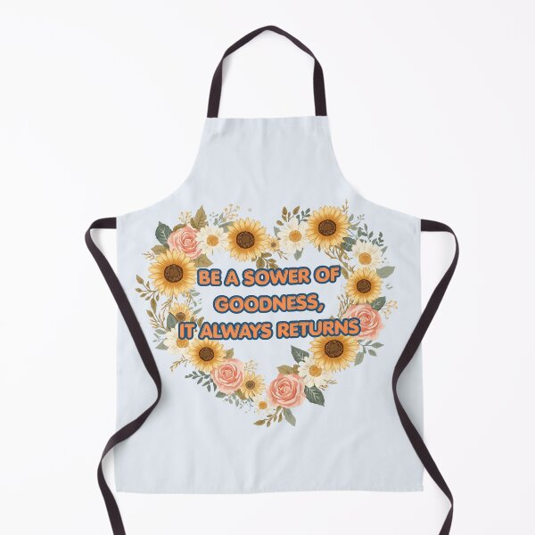 Item preview, Be a Sower of Goodness Floral Wreath Inspirational Quote Art designed and sold by GoGreenlove.