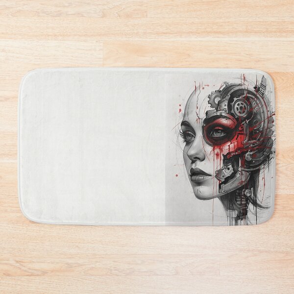 Artikelvorschau, Cyborg Mädchen entworfen und verkauft von ArtCraftLab.