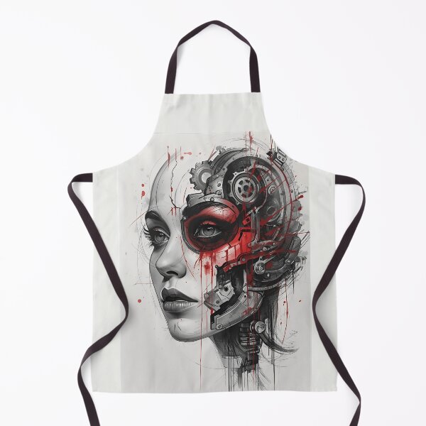 Item preview, Cyborg Girl designed and sold by ArtCraftLab.