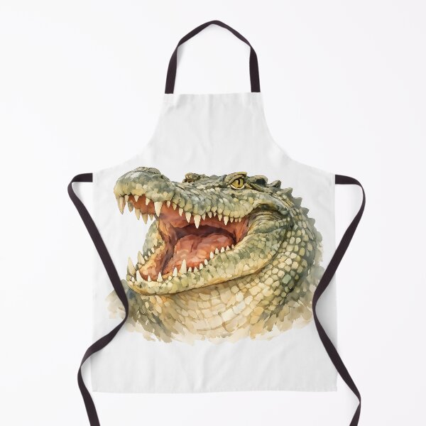 Item preview, Saltwater Crocodile Watercolour — Open Jaws designed and sold by Jaruart.