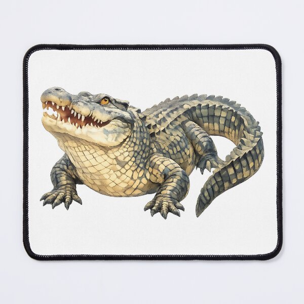 Item preview, Saltwater Crocodile Watercolour Study designed and sold by Jaruart.