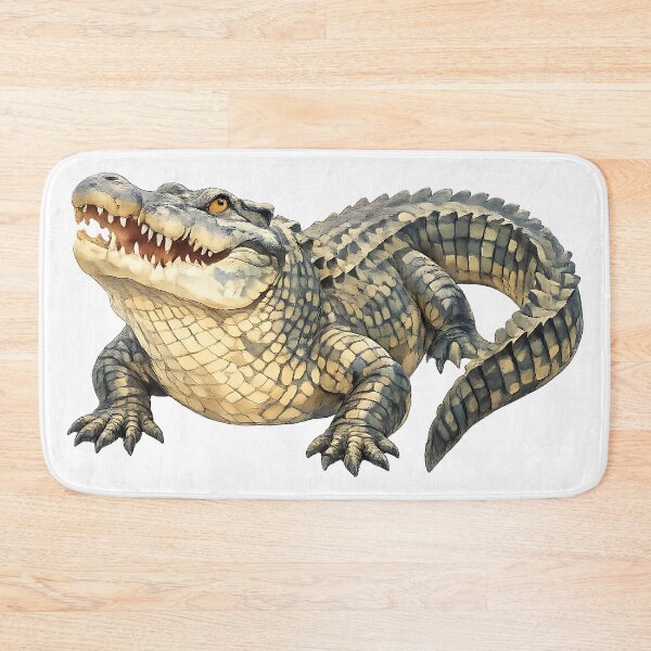 Item preview, Saltwater Crocodile Watercolour Study designed and sold by Jaruart.