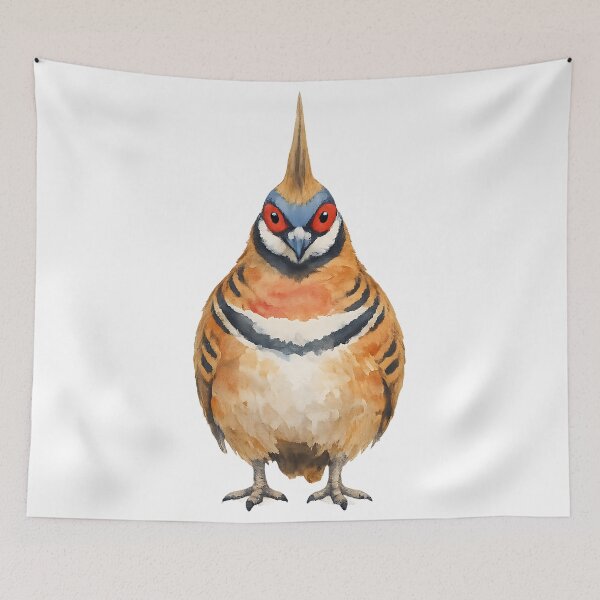 Item preview, Spinifex Pigeon Watercolour designed and sold by Jaruart.
