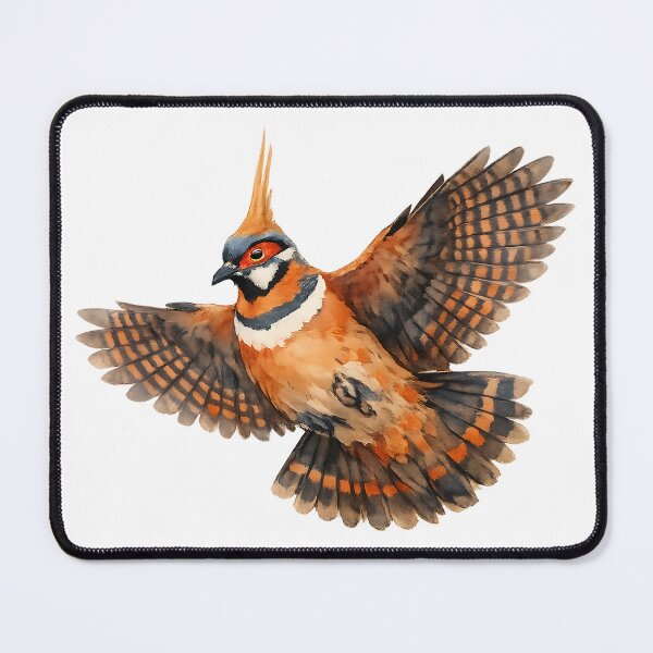 Item preview, Spinifex Pigeon in Flight — Watercolour Painting designed and sold by Jaruart.