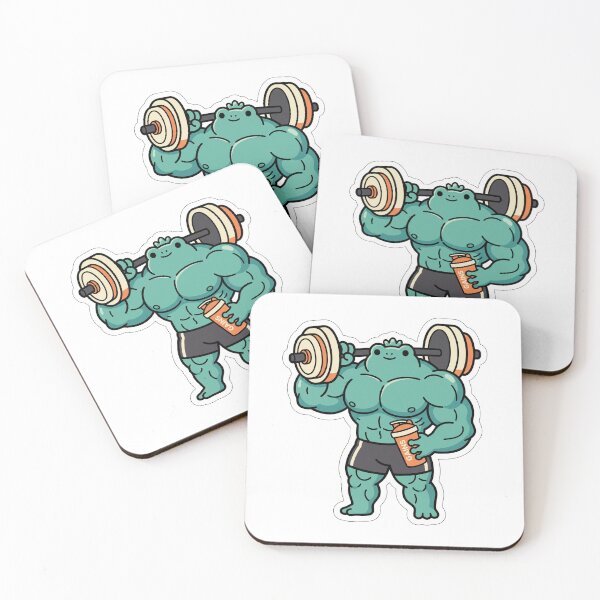 Item preview, Gym frog meme designed and sold by 2-Of-A-Kind.
