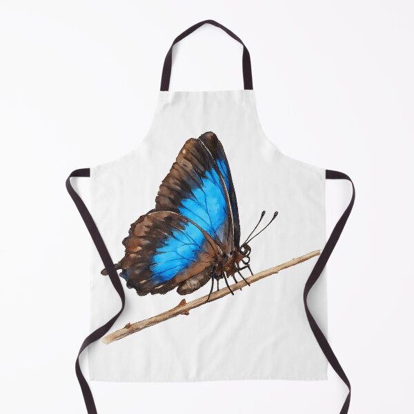 Aperçu de l'œuvre Ulysses Butterfly at Rest — Watercolour créée et vendue par Jaruart.