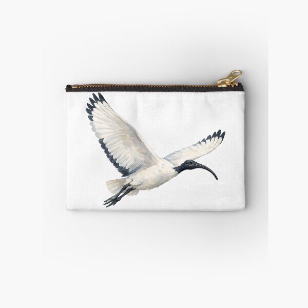 Item preview, Australian White Ibis in Flight — Watercolour designed and sold by Jaruart.