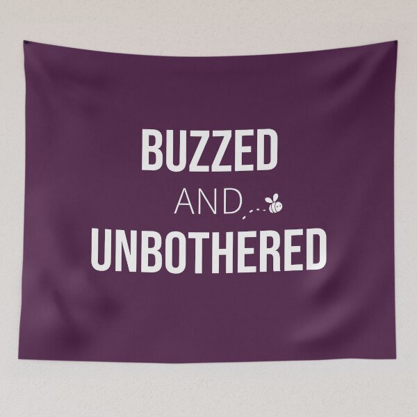 Item preview, Buzzed and Unbothered – Sassy Bee Humor Gift for Bold and Unbothered Women designed and sold by Hello Hobbies.