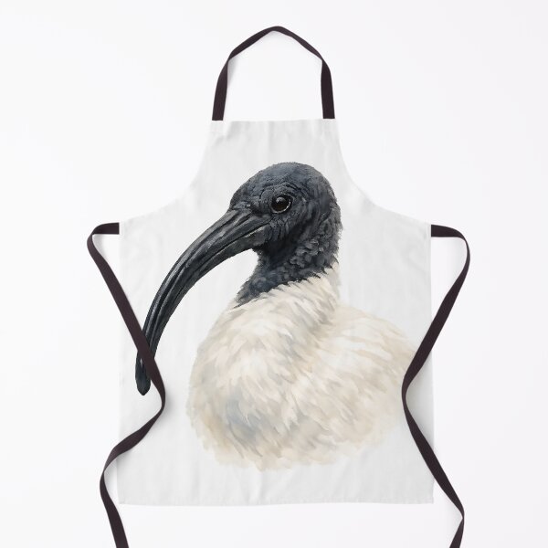 Item preview, White Ibis Portrait — Watercolour Illustration designed and sold by Jaruart.