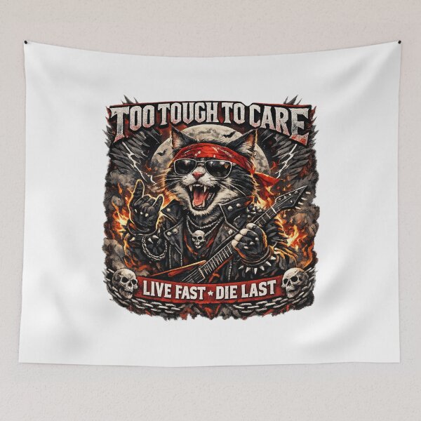 Item preview, Too Tough To Care designed and sold by warangdesign.