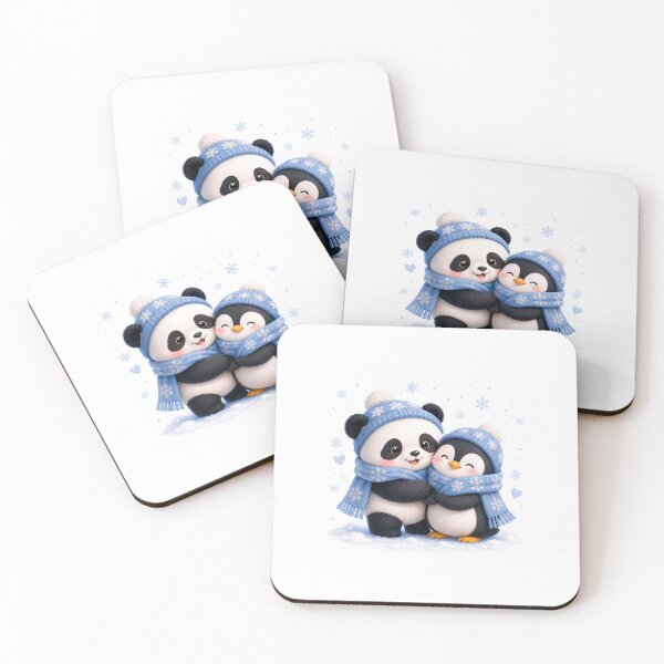 Item preview, Frosty hug friends  designed and sold by QuirkNest Studio .