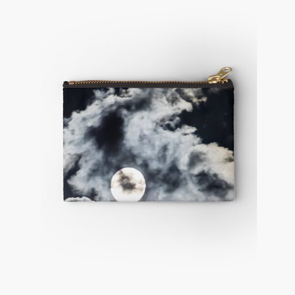 Item preview, Full Moon Behind Dramatic Clouds At Night With Moody Moonlight And Eerie Sky Atmosphere designed and sold by Nmallia.