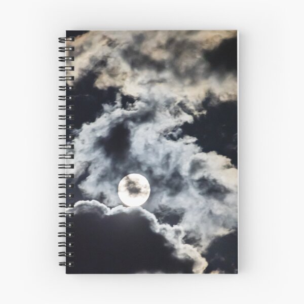 Item preview, Full Moon Behind Dramatic Clouds At Night With Moody Moonlight And Eerie Sky Atmosphere designed and sold by Nmallia.